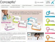 Tablet Screenshot of conceptio.fr